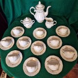 Cumpara ieftin SERVICIU DE CAFEA PENTRU 11 PERSOANE, 25 PIESE -BAVARIA-GERMANIA anii '60