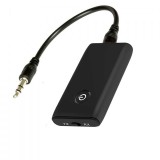 Receptor Transmitator Bluetooth Techstar&reg; J40, Bluetooth 5.0, Microfon Incorporat, CVC, AUX, Acumulator Incorporat, HandsFree, MicroUSB