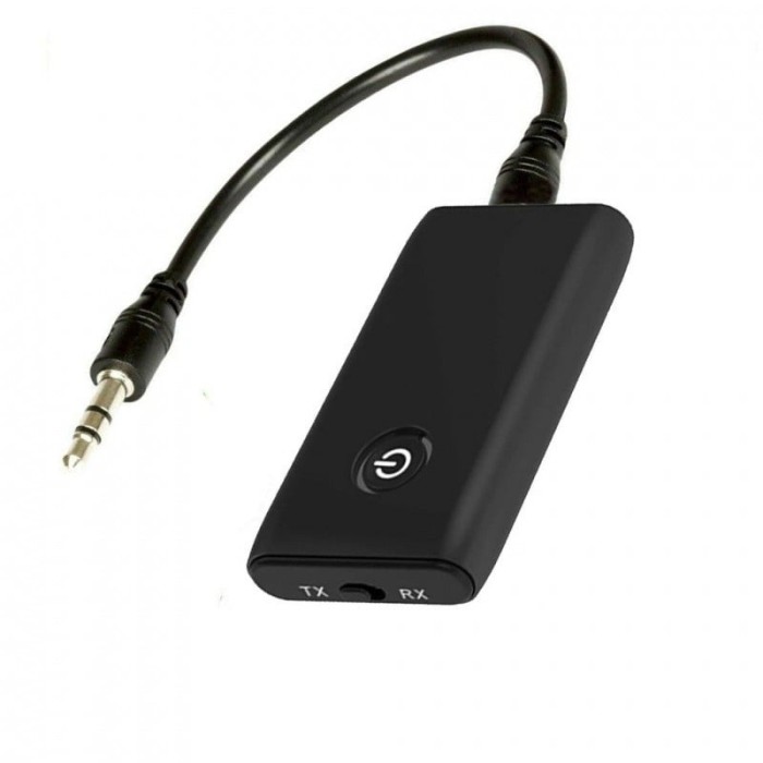 Receptor Transmitator Bluetooth Techstar&reg; J40, Bluetooth 5.0, Microfon Incorporat, CVC, AUX, Acumulator Incorporat, HandsFree, MicroUSB