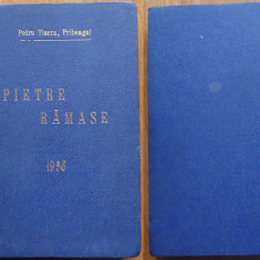 Petru Tiucra , Pietre ramase ; Monografia judetului Arad ,1936 , ed. 1 ilustrata