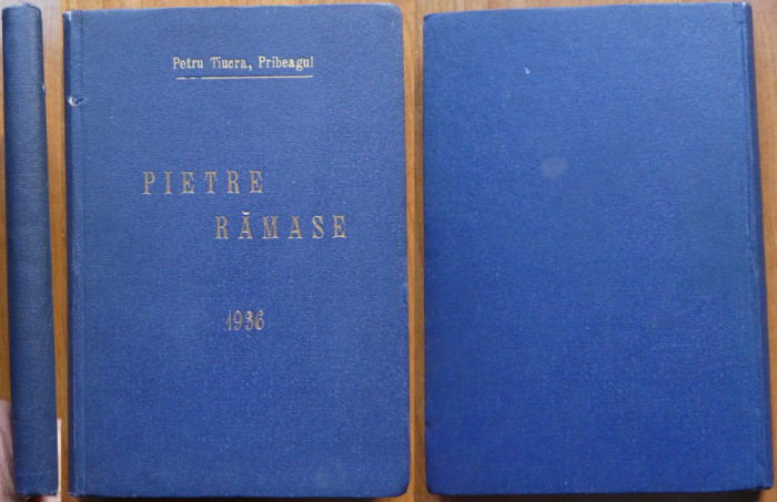 Petru Tiucra , Pietre ramase ; Monografia judetului Arad ,1936 , ed. 1 ilustrata