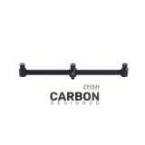 Buzz Bar Aluminiu cu design Carbon 3 posturi 30 cm. - Zfish