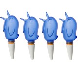 Set 4 suporti irigare automata pentru plante, ceramica, model pasare