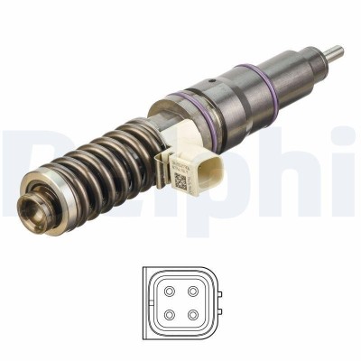 Oe reman electronic unit injector e3.18 foto