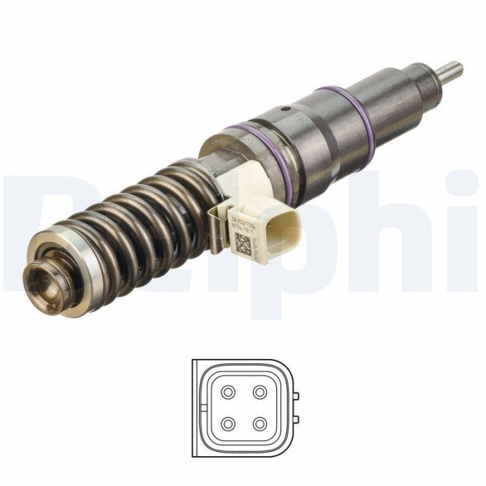 Oe reman electronic unit injector e3.18