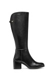 Geox cizme D NEW ASHEEL culoarea negru, cu toc drept, D56FSB 00043 C9999