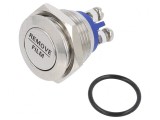 Comutator Anti-Vandalism IP65 2A/48VDC &Oslash;16mm