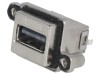 Conector USB A IP68 Amphenol, pentru Panou, USB 2.0, Montaj THT, Dreapta, UNC 4-40