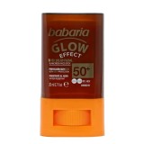Cumpara ieftin Stick pentru fata cu protectie solara SPF 50+ Glow Effect, 20 ml, Babaria