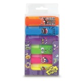 Set Marker evidențiator, Monsters, 6 culori fluorescente (6 buc/blister)