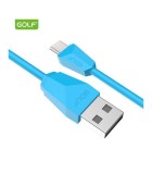 Cablu USB la USB Type C Golf Diamond Sync Cablu albastru 1m 2A GC-27t