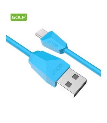 Cablu USB la USB Type C Golf Diamond Sync Cablu albastru 1m 2A GC-27t foto