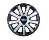 Set 4 capace roti Flash Gri-Negru R14 pentru gama auto Ford, Autohelix MSA