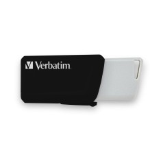 MEMORII USB Verbatim VERBATIM 49307 USB CLICK 32GB BLACK, &quot;49307&quot; (timbru verde 0.03 lei)