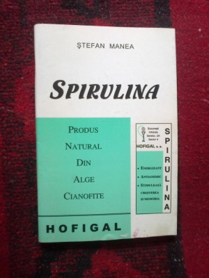 a6 Spirulina - Stefan Manea foto