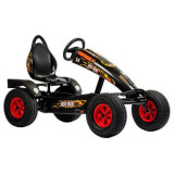 Kart Cu Pedale Hot Rod Bf1 (negru), Dino Cars