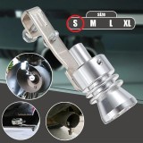 Fluier din aluminiu pentru toba marime S, compatibil cu motoare intre 1000 -