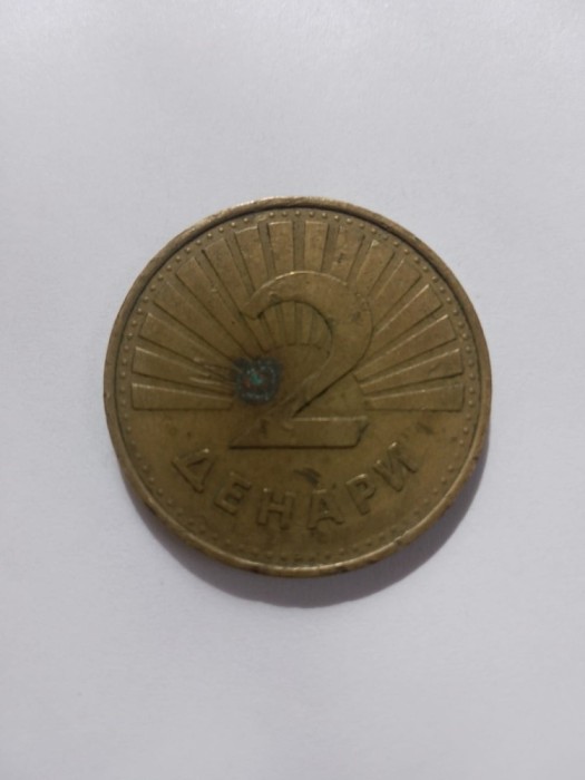 2 dinari 2001 macedonia