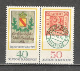 Germania.1978 Ziua marcii postale-pereche MG.435, Nestampilat