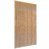 VidaXL Perdea de ușă pentru insecte, bambus, 120x220 cm