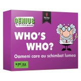 Joc educativ "Who's who? Oameni care au schimbat lumea" Gama Genius - Personalitati istorice si oameni de stiinta