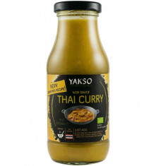 Sos bio pentru wok Thai Curry, 240ml Yakso foto