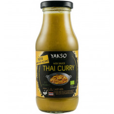 Sos bio pentru wok Thai Curry, 240ml Yakso