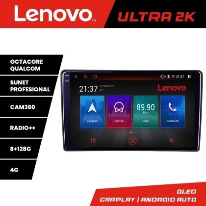 Navigatie Renault Trafic 2008-2012 Octa Core Android Radio Bluetooth GPS WIFI/4G DSP 2K 8+128GB 360 Toslink CarStore Technology