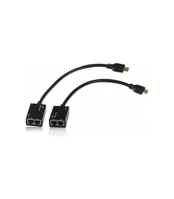 Adaptor prelungitor HDMI pana la 30m Pigtail FullHD V1.3 Well