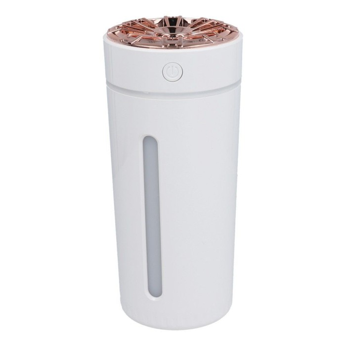 Difuzor Aromaterapie si Umidificator Auto - Model Art Deco RM 0628, Alb