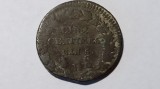 MONEDA FRANTA 5 CENTIMES L&#039;AN 5 D (1796) RARA - PRIMII ANI DUPA REVOL. FRANCEZA, Europa