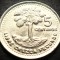 Moneda exotica 5 CENTAVOS - GUATEMALA, anul 1991 * cod 2198 = UNC