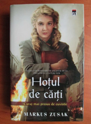 Markus Zusak - Hotul de carti (2005, editie cartonata) foto