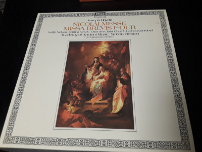 [Vinil] Choir of Christ Church Cathedral , Oxford - Haydn - Missa Sancti Nicolai foto