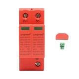 Descarcator de supratensiune PV DC 2P tip C 1000V 40kA cu semnalizare Longroad