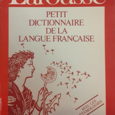 Petit dictionnaire de la langue francaise Larousse