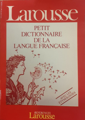 Petit dictionnaire de la langue francaise Larousse foto