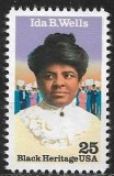 S3 - SUA 1990 - Ida B.Wells 1v.neuzat,perfecta stare, Nestampilat