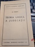 Al. Posescu - Teoria logică a judecății