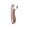 Satisfyer Pro 2+ Stimulator Clitoris cu Suctiune Airpulse, 17cm, Reincarcabil, Rezistent la Apa, Silicon, Cupru