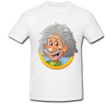 Tricou &quot; Albert Einstein cartoon &quot;