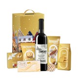 Cumpara ieftin Cos Cadou de Craciun, 6 produse + Cutie Cadou, 1130 gr, Imperial Indulgence