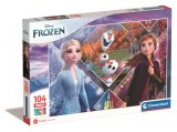 Puzzle Clementoni Maxi, Disney Frozen, 104 piese