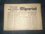 ZIARUL SPORTUL 9 APRILIE 1983