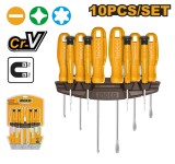 Surubelnite cu Suport 10pcs INGCO HKSD1058