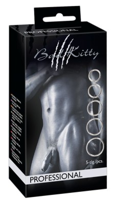 Inele din Metal Bad Kitty &amp;quot;Professional&amp;quot; Argintiu## foto
