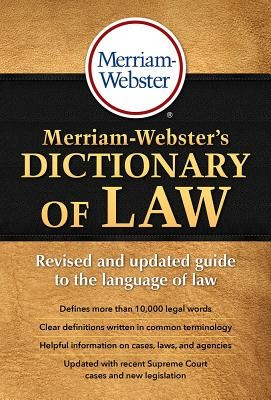 Merriam-Webster&amp;#039;s Dictionary of Law foto