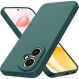 Husa Soft Touch, slim, ALC Mobile, anti soc, compatibila cu Honor 400 5G, Verde Inchis Tpu