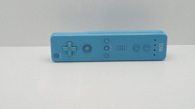 Nintendo Wii Remote - Albastru - Original Nintendo - curatat si reconditionat foto