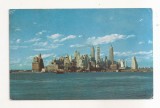 FA106 -Carte Postala- SUA - New York, Lower Manhattan Skyline, circulata